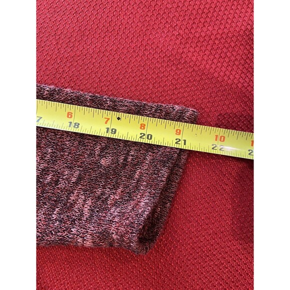 Urban outfitters sparkle & fade rust red slouchy spacedyed knit top M - Picture 5 of 8